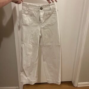 White Pilcro Jeans